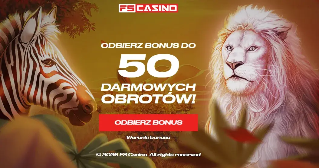 FS Casino bonus bez depozytu za rejestrację