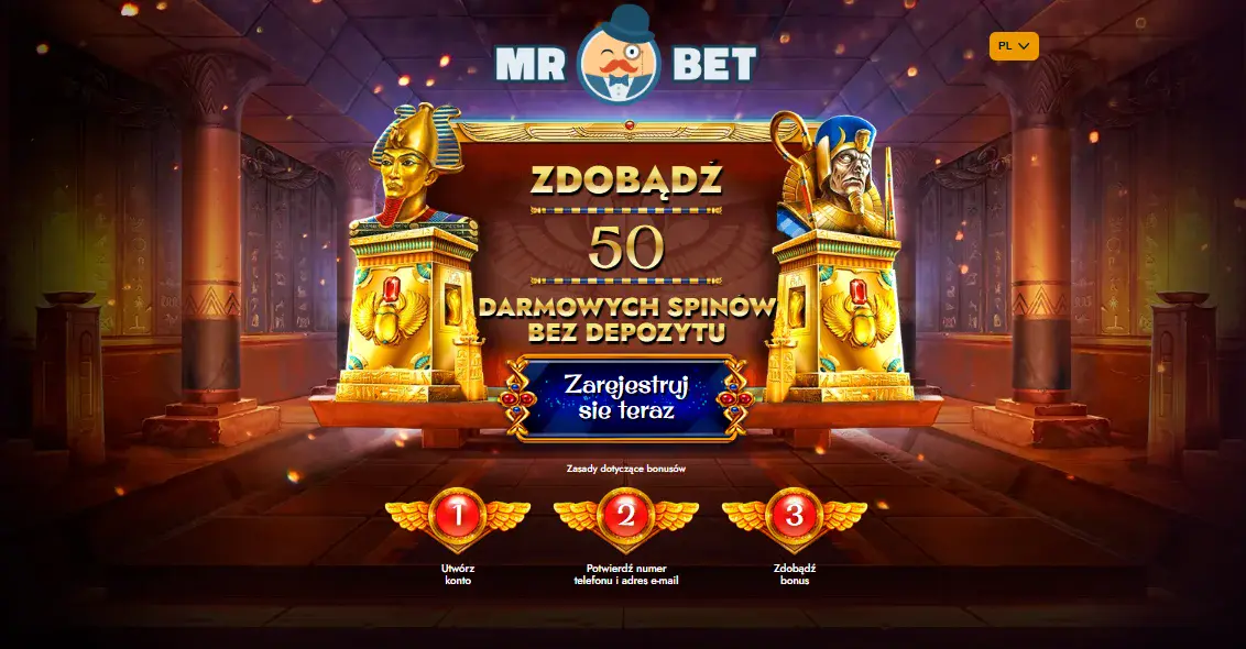 darmowe obroty bez depozytu w mrbet